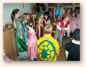 Fasching im Kindergarten 2006