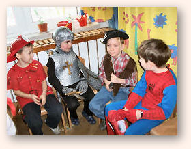 Fasching im Kindergarten 2006