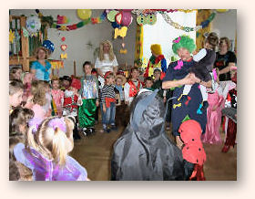 Fasching im Kindergarten 2006