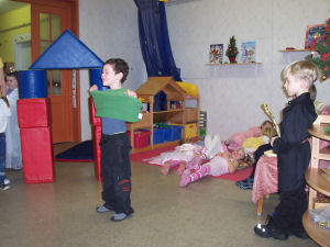 Weihnachtsfeier im Kindergarten Kunterbunt 2006