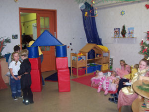 Weihnachtsfeier im Kindergarten Kunterbunt 2006