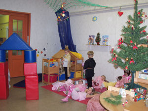 Weihnachtsfeier im Kindergarten Kunterbunt 2006