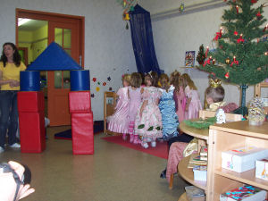 Weihnachtsfeier im Kindergarten Kunterbunt 2006