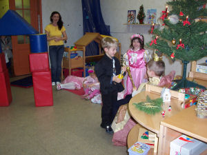 Weihnachtsfeier im Kindergarten Kunterbunt 2006