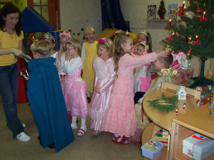 Weihnachtsfeier im Kindergarten Kunterbunt 2006