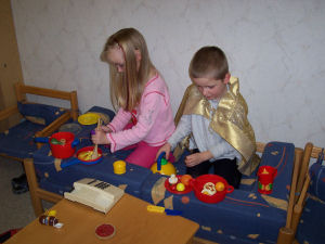 Weihnachtsfeier im Kindergarten Kunterbunt 2006