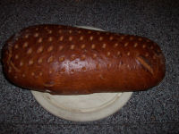 Brot ausgepackt